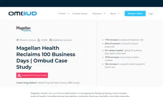 Preview of the Magellan Health, Inc Case Study