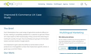 Preview of the Farm Marketplace Case Study