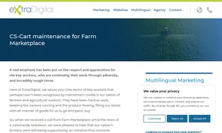 Preview of the Farm Marketplace Case Study