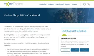 Preview of the ClickMetal Case Study