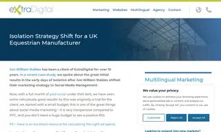 Preview of the Jon Willian Stables Ltd Case Study
