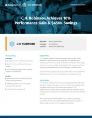 Preview of the C.H. Robinson Case Study