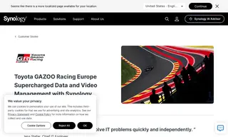 Preview of the Toyota Gazoo Racing Europe Case Study