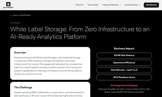 Preview of the White Label Storage Case Study