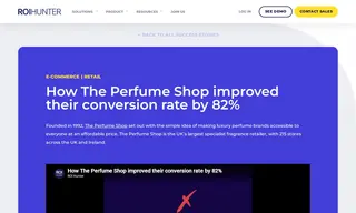 Preview of the The Perfume Shop Case Study