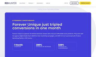 Preview of the Forever Unique Case Study