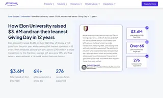 Preview of the Elon University Case Study