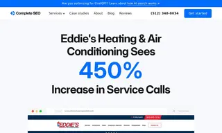 Preview of the Eddie's Heating & Air Conditioning Case Study
