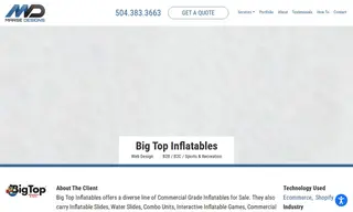 Preview of the Big Top Inflatables Case Study
