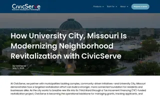 Preview of the University City, Missouri Case Study