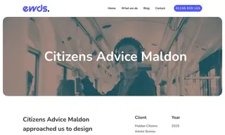 Preview of the Maldon Citizens Advice Bureau Case Study