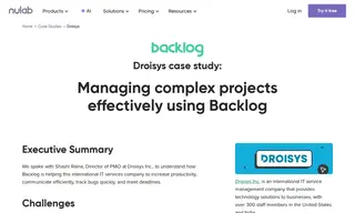 Preview of the Droisys Inc Case Study