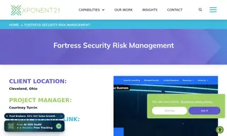 Preview of the Fortress Security Risk Management Case Study