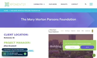 Preview of the The Mary Morton Parsons Foundation Case Study