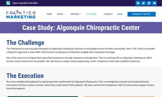 Preview of the Algonquin Chiropractic Center Case Study