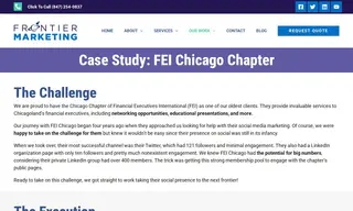 Preview of the FEI Chicago Case Study