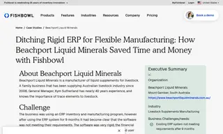 Preview of the Beachport Liquid Minerals Case Study