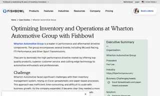 Preview of the Wharton Automotive Group Case Study