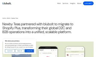 Preview of the Newby Teas Case Study