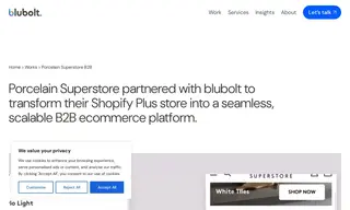 Preview of the Porcelain Superstore Case Study