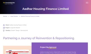 Preview of the Aadhar Housing Finance Limited Case Study