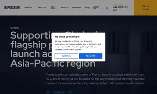 Preview of the Clarins Case Study