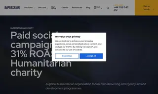 Preview of the Humanitarian Charity Case Study