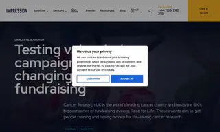 Preview of the Cancer Research UK Case Study