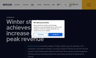 Preview of the Gazeboshop Case Study