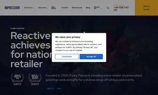 Preview of the Funky Pigeon Case Study
