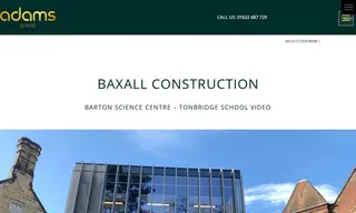 Preview of the Baxall Construction Case Study