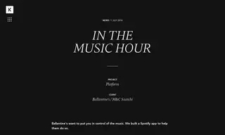 Preview of the Ballantine's Case Study