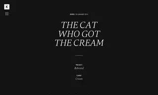 Preview of the Cream Case Study