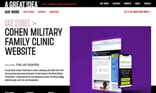 Preview of the The Up Center Case Study