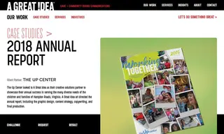 Preview of the The Up Center Case Study