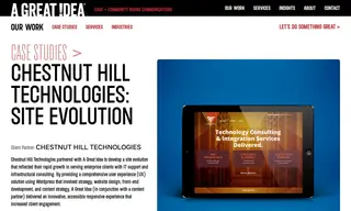 Preview of the Chestnut Hill Technologies Case Study
