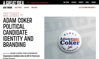 Preview of the Adam Coker for Congress Case Study