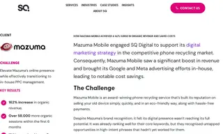 Preview of the Mazuma Mobile Case Study