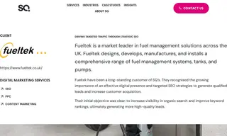 Preview of the Fueltek Case Study