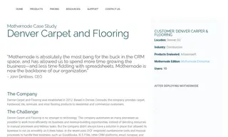 Preview of the Denver Carpet and Flooring Case Study