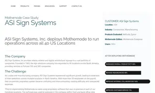Preview of the ASI Sign Systems Case Study