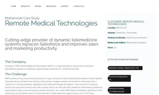 Preview of the Remote Medical Technologies Case Study