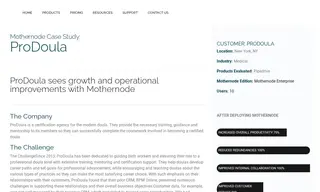 Preview of the ProDoula Case Study