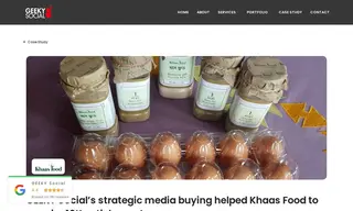 Preview of the Khaas Food Case Study