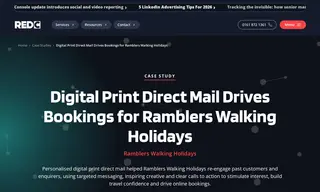 Preview of the Ramblers Walking Holidays Case Study