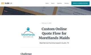 Preview of the MoreHands Case Study