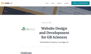 Preview of the GB Sciences Case Study