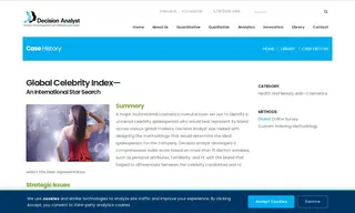 Preview of the Major Multinational Cosmetics Manufacturer Case Study