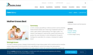 Preview of the Mother Knows Best Case Study