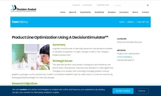 Preview of the Global Manufacturer of Specialty Personal-care Products Case Study